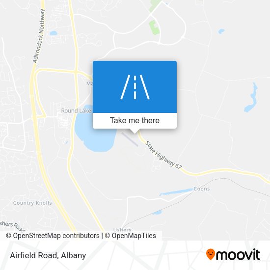 Mapa de Airfield Road