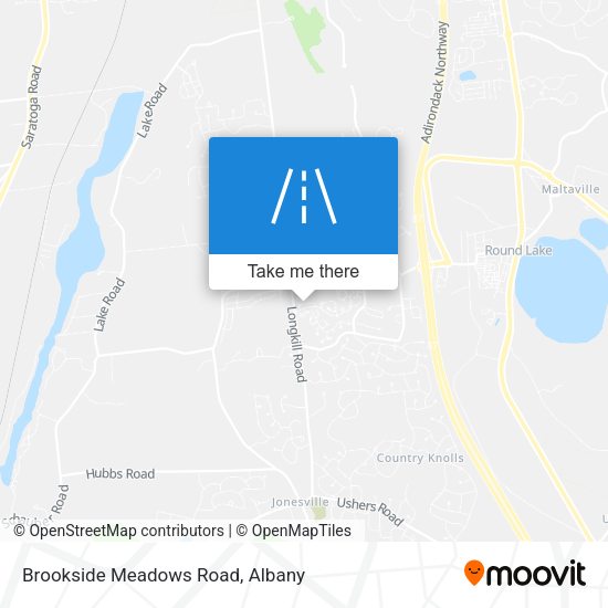 Mapa de Brookside Meadows Road