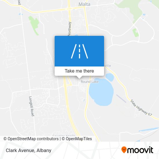 Mapa de Clark Avenue
