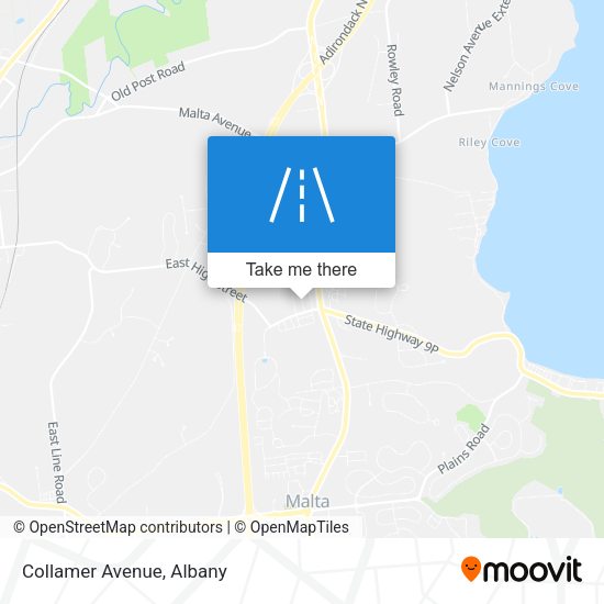 Mapa de Collamer Avenue
