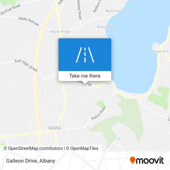 Mapa de Galleon Drive