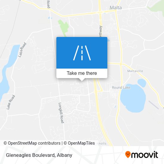 Mapa de Gleneagles Boulevard
