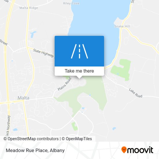 Mapa de Meadow Rue Place