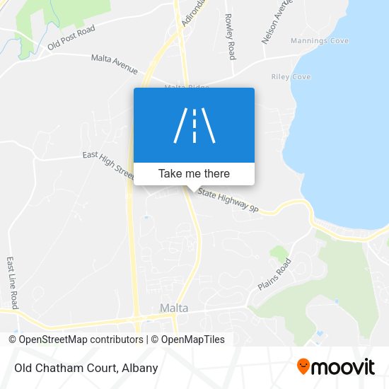 Mapa de Old Chatham Court
