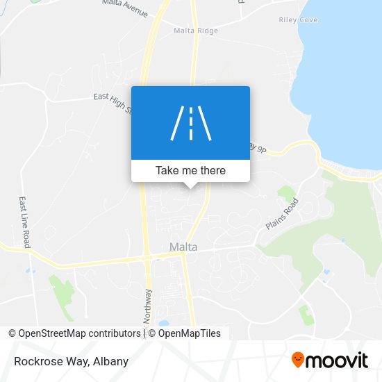 Mapa de Rockrose Way