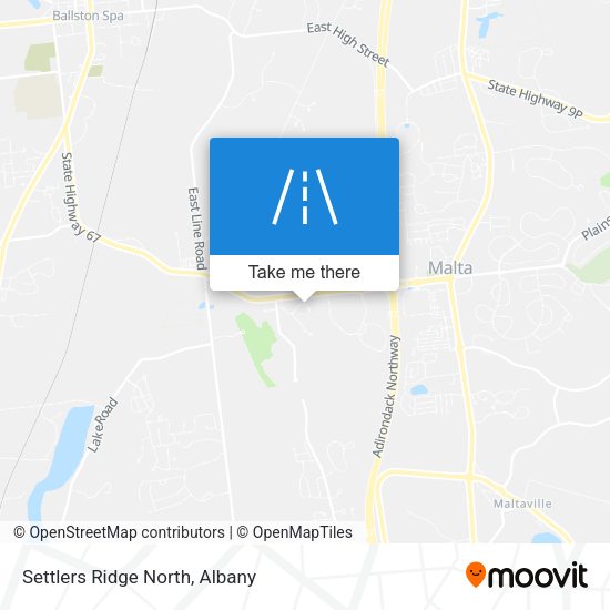 Settlers Ridge North map