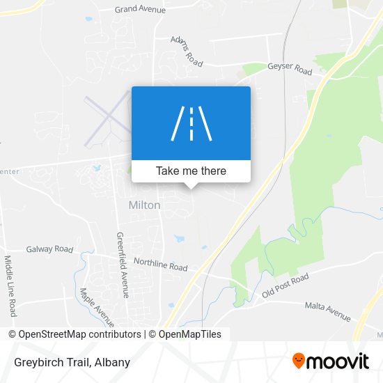 Mapa de Greybirch Trail