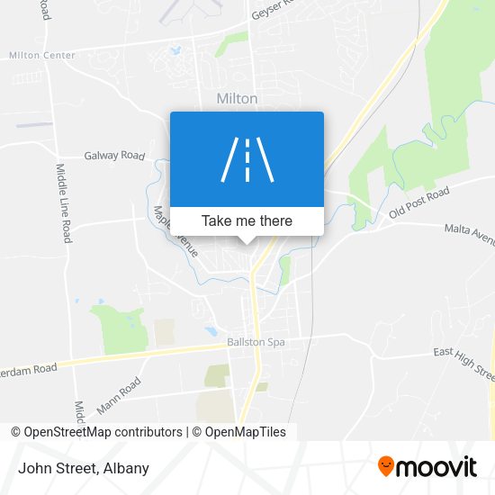 Mapa de John Street