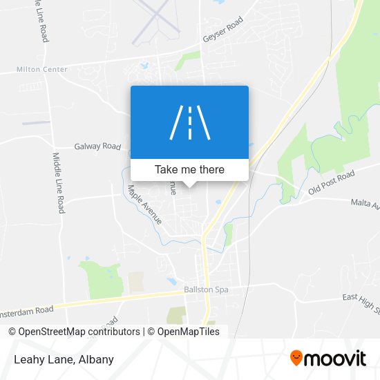 Mapa de Leahy Lane