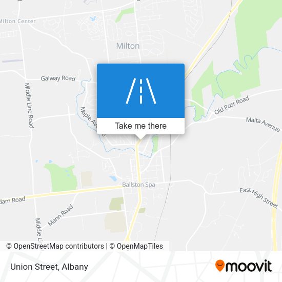 Mapa de Union Street