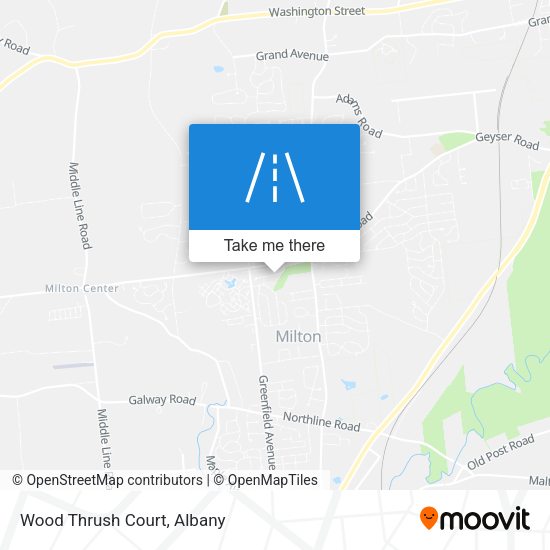 Mapa de Wood Thrush Court