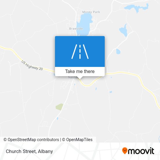 Mapa de Church Street