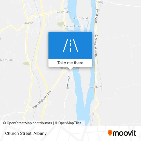 Church Street map