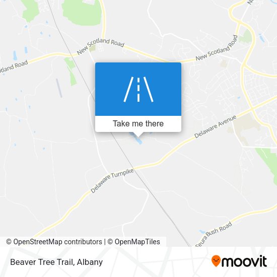 Mapa de Beaver Tree Trail
