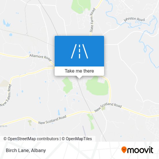 Mapa de Birch Lane