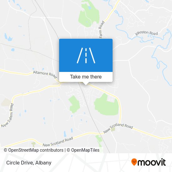 Mapa de Circle Drive
