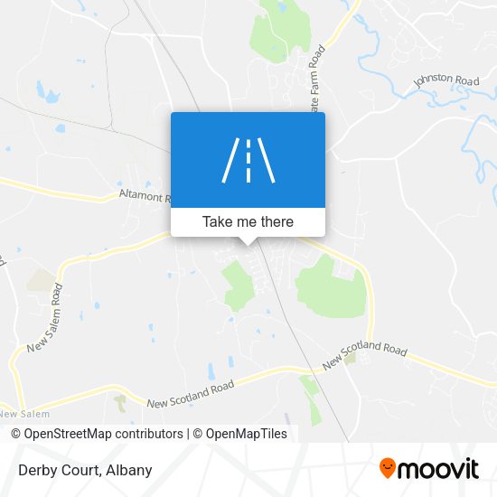 Mapa de Derby Court