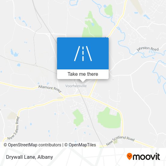 Mapa de Drywall Lane