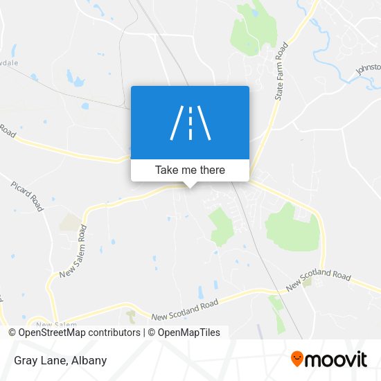 Mapa de Gray Lane