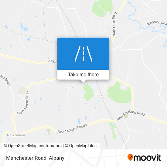 Mapa de Manchester Road
