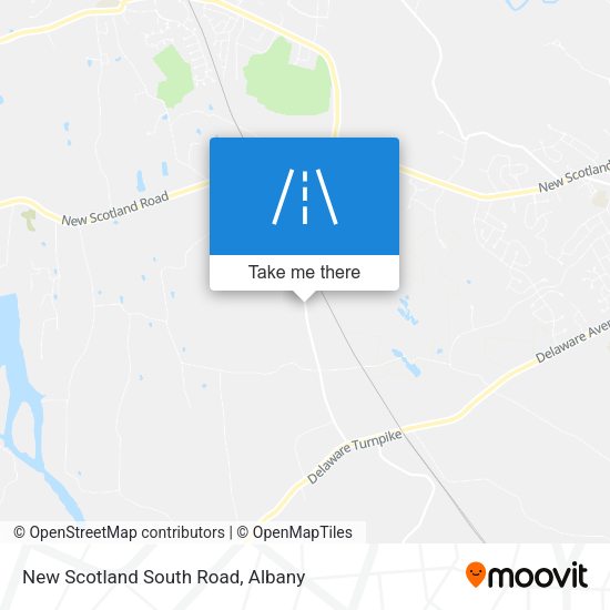 New Scotland South Road map