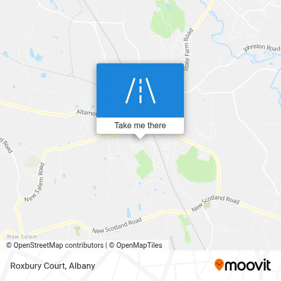 Roxbury Court map