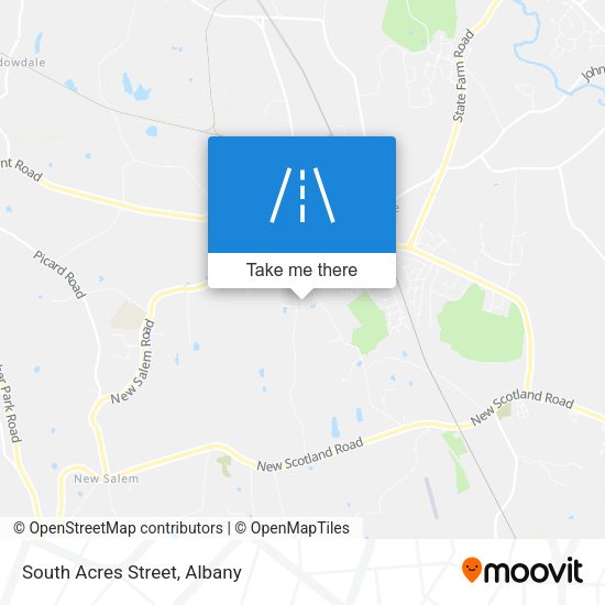 Mapa de South Acres Street