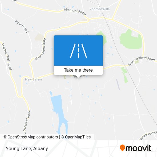 Mapa de Young Lane