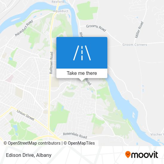 Mapa de Edison Drive