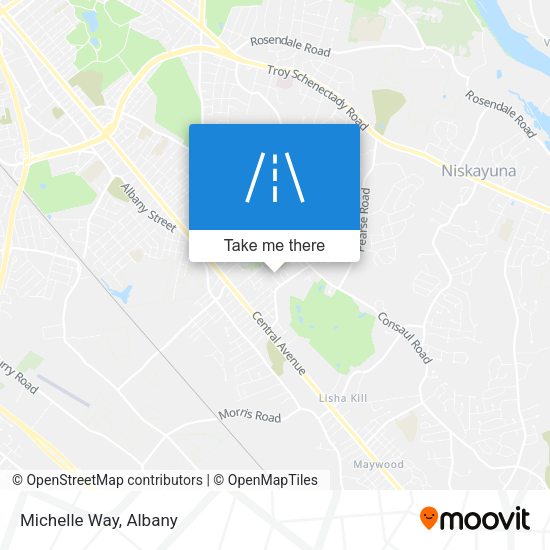 Mapa de Michelle Way