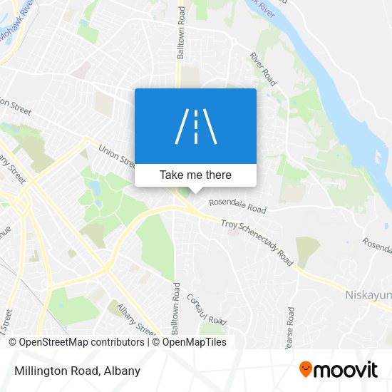 Mapa de Millington Road