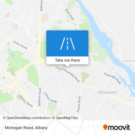 Mapa de Mohegan Road