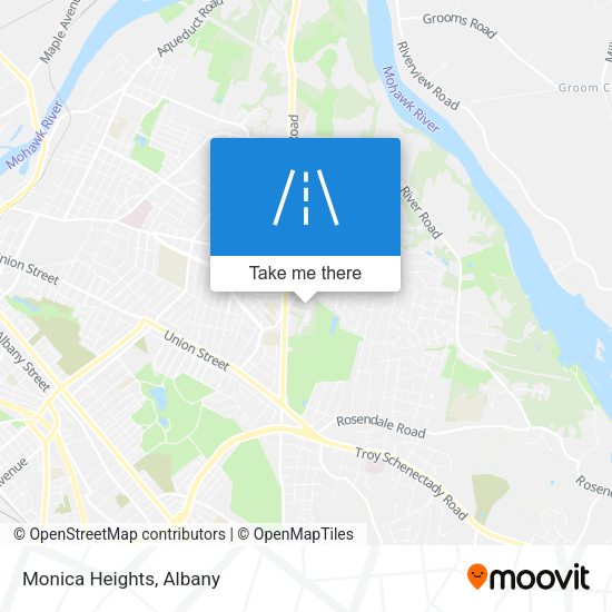 Mapa de Monica Heights