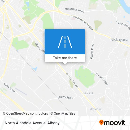 Mapa de North Alandale Avenue