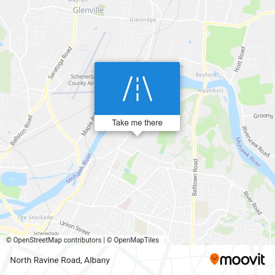 Mapa de North Ravine Road