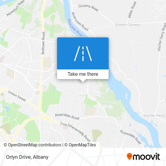 Mapa de Orlyn Drive