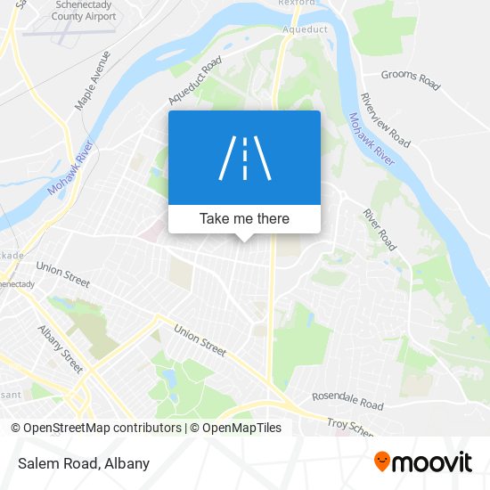 Salem Road map