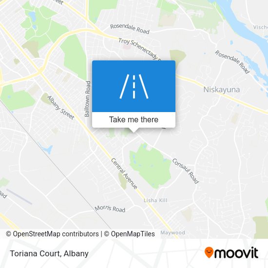 Mapa de Toriana Court