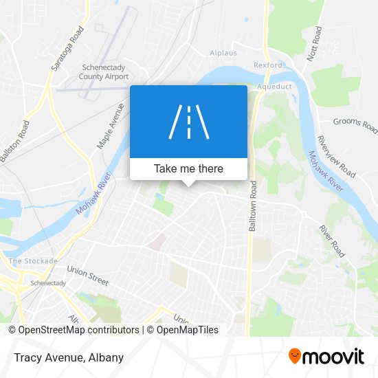 Mapa de Tracy Avenue