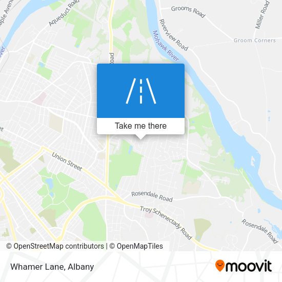 Mapa de Whamer Lane