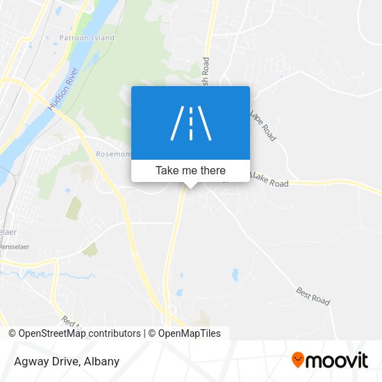 Agway Drive map