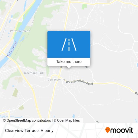 Mapa de Clearview Terrace
