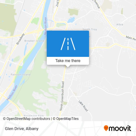 Mapa de Glen Drive