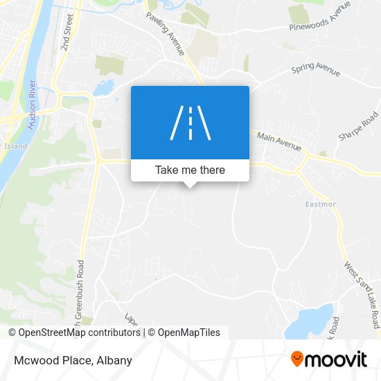 Mapa de Mcwood Place