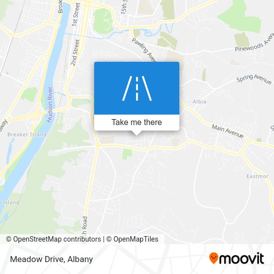 Meadow Drive map