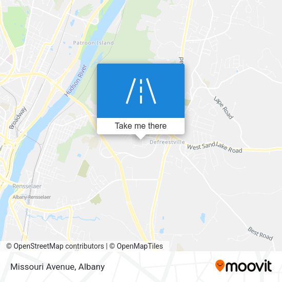 Mapa de Missouri Avenue