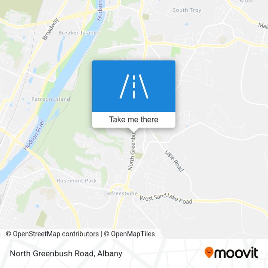 Mapa de North Greenbush Road