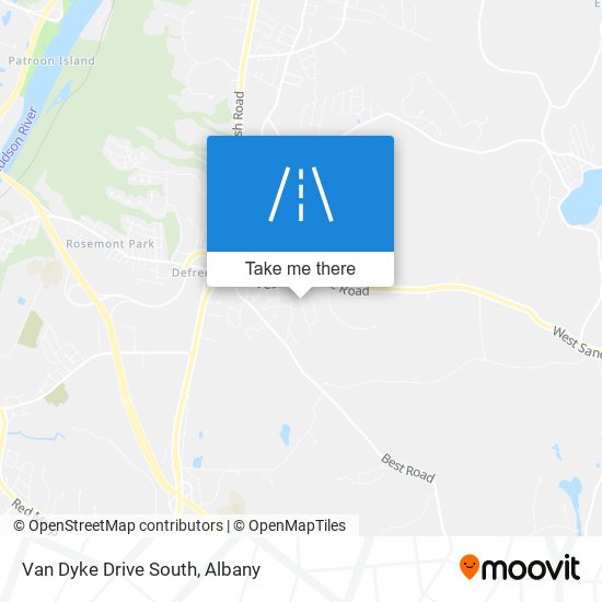 Van Dyke Drive South map
