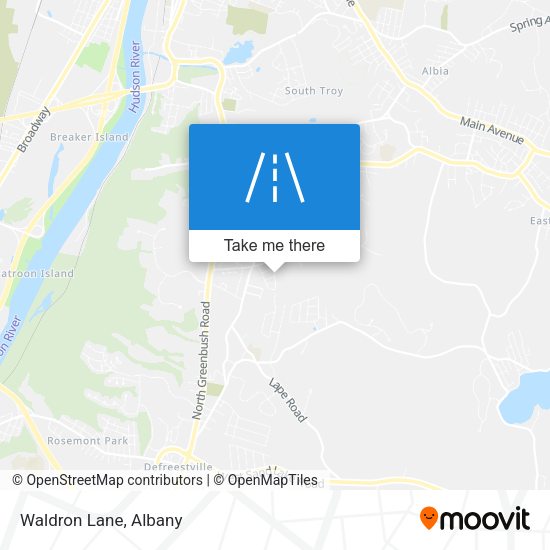 Mapa de Waldron Lane