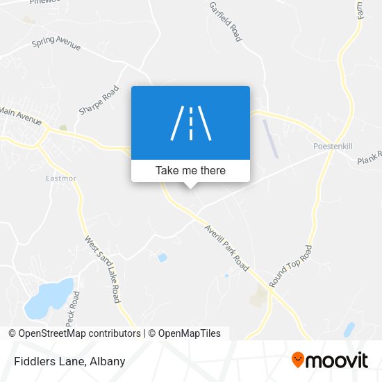Mapa de Fiddlers Lane
